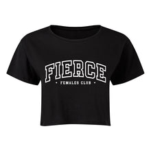 Load image into Gallery viewer, Varsity Cropped T-Shirt