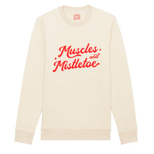 Load image into Gallery viewer, Muscles & Mistletoe Sweatshirt