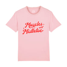 Load image into Gallery viewer, Muscles & Mistletoe T-Shirt