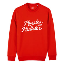 Load image into Gallery viewer, Muscles & Mistletoe Sweatshirt