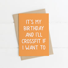 Load image into Gallery viewer, Crossfit Birthday Card
