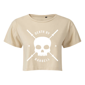 Death By Barbell Cropped T-Shirt