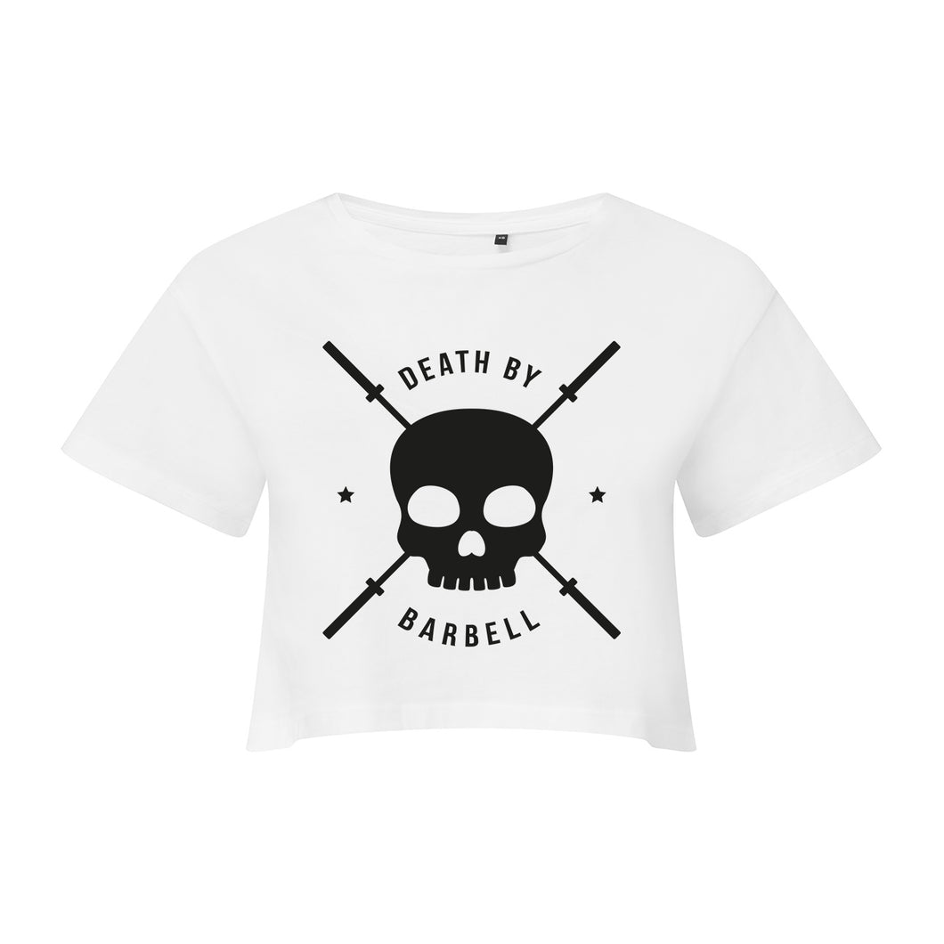 Death By Barbell Cropped T-Shirt