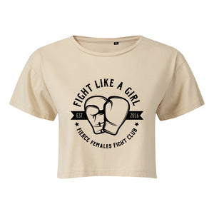 Fight Like A Girl Cropped T-Shirt