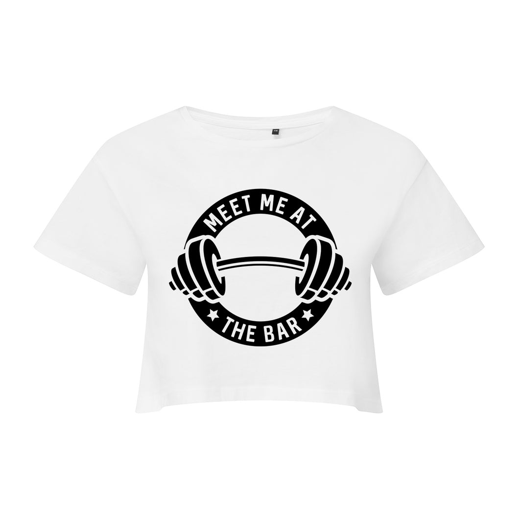 Meet Me At The Bar Cropped T-Shirt