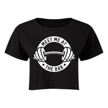 Load image into Gallery viewer, Meet Me At The Bar Cropped T-Shirt
