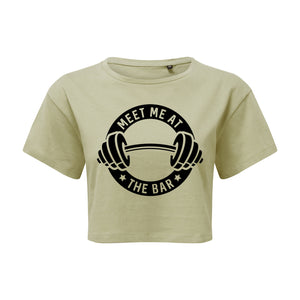 Meet Me At The Bar Cropped T-Shirt