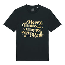 Load image into Gallery viewer, Merry Fitmas &amp; A Happy New Rear T-Shirt
