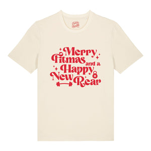 Merry Fitmas & A Happy New Rear T-Shirt