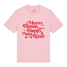 Load image into Gallery viewer, Merry Fitmas &amp; A Happy New Rear T-Shirt
