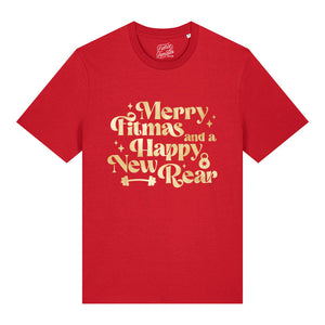 Merry Fitmas & A Happy New Rear T-Shirt
