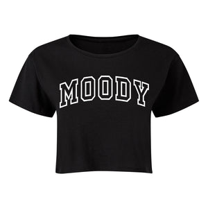 Moody Cropped T-Shirt