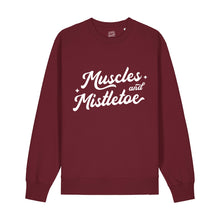 Load image into Gallery viewer, Muscles &amp; Mistletoe Sweatshirt
