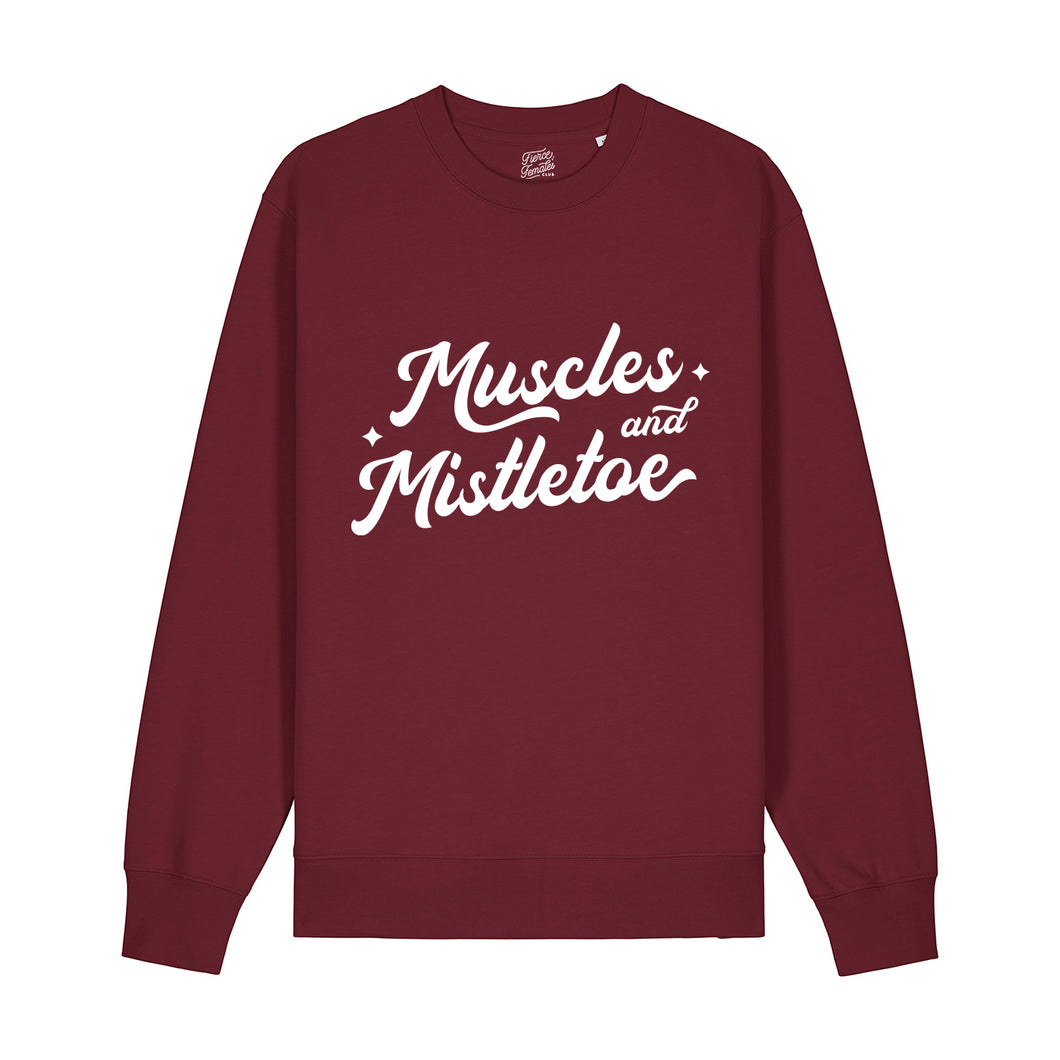 Muscles & Mistletoe Sweatshirt