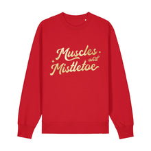Load image into Gallery viewer, Muscles &amp; Mistletoe Sweatshirt
