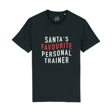 Load image into Gallery viewer, Santa&#39;s Favourite Personal Trainer T-Shirt
