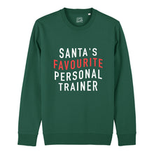 Load image into Gallery viewer, Santa&#39;s Favourite Personal Trainer Sweatshirt
