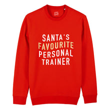 Load image into Gallery viewer, Santa&#39;s Favourite Personal Trainer Sweatshirt
