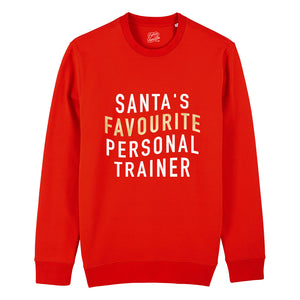 Santa's Favourite Personal Trainer Sweatshirt