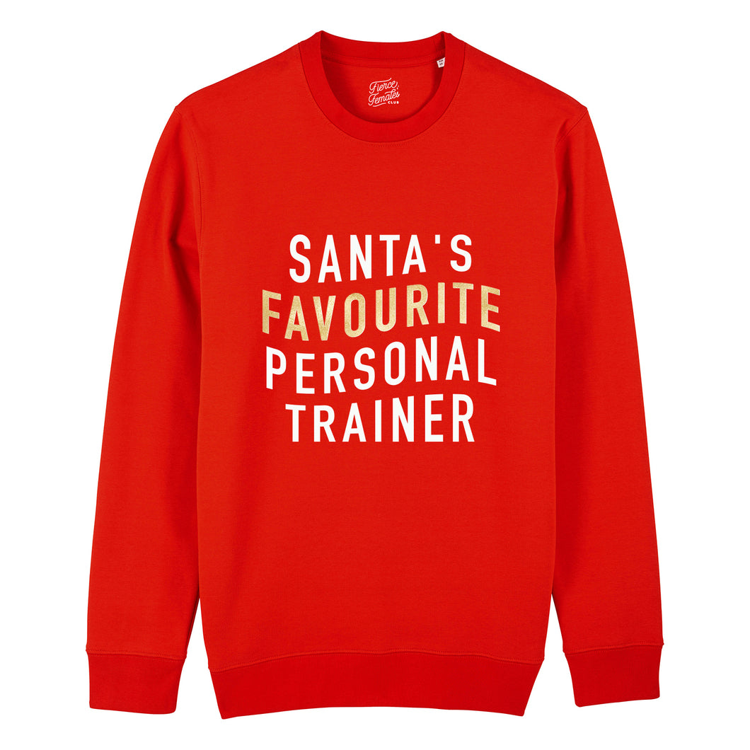 Santa's Favourite Personal Trainer Sweatshirt