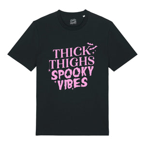 Thick Thighs Spooky Vibes Unisex T-Shirt