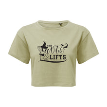Load image into Gallery viewer, This Witch Lifts Cropped T-Shirt
